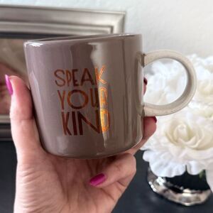 Starbucks Speak Your Kind Coffee Tea Mug 12 oz